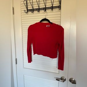 H&M Cropped long sleeve